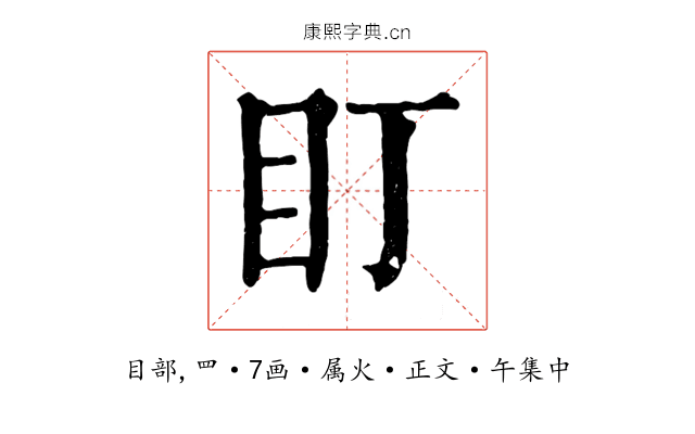 盯