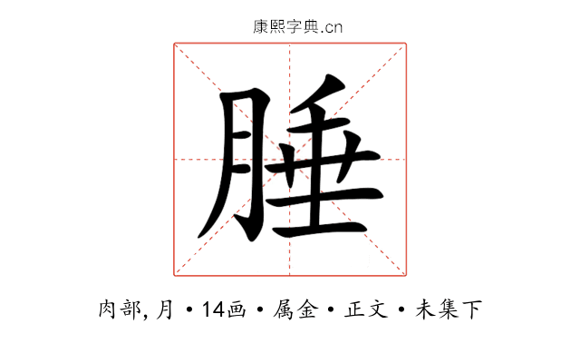 腄