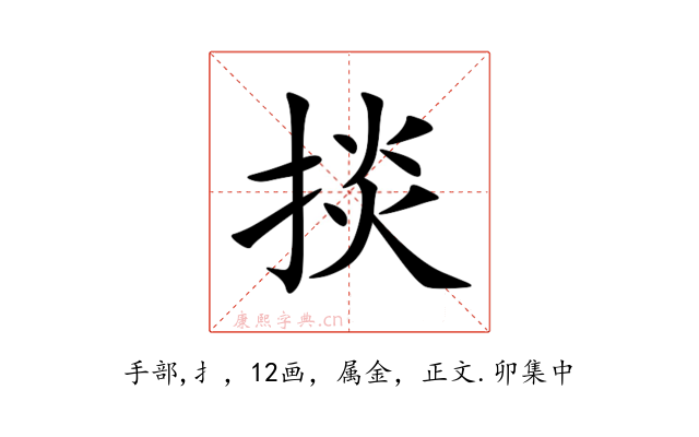 掞