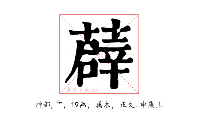 薜