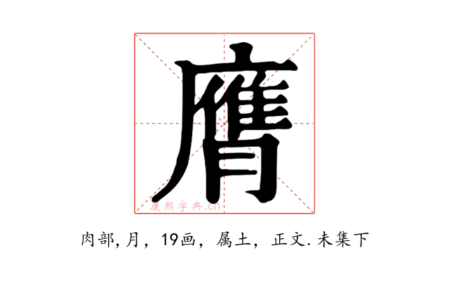 膺