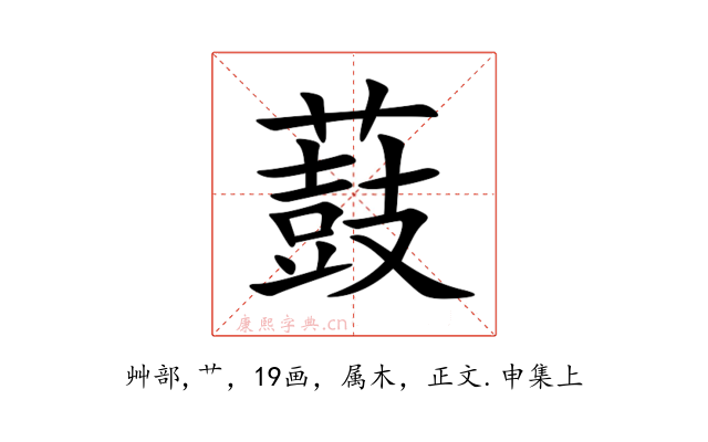 薣