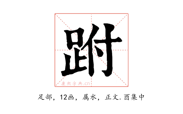 跗