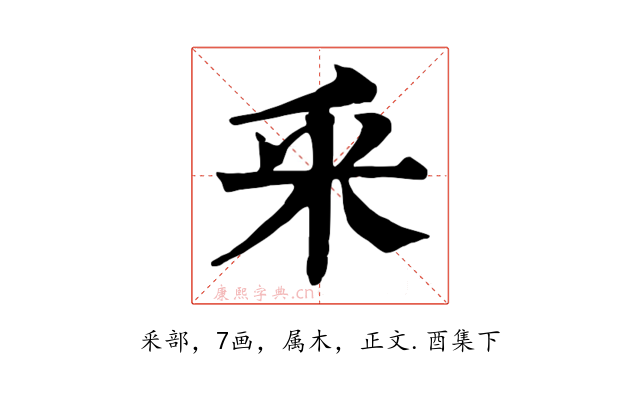 釆