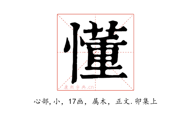 懂