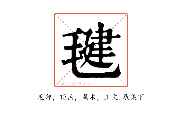 毽