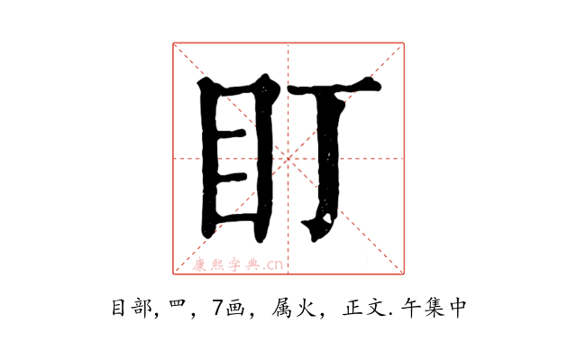 盯