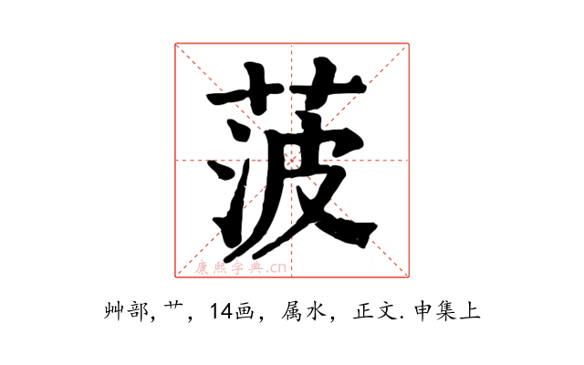 菠