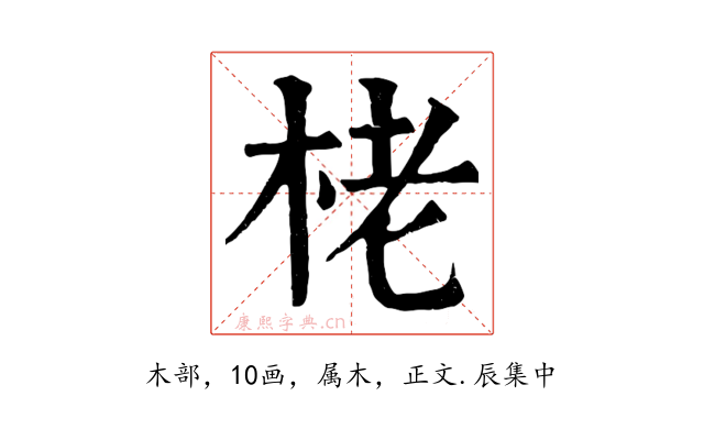 栳