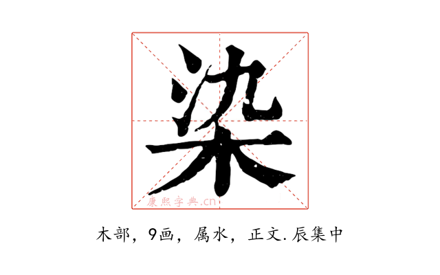 染