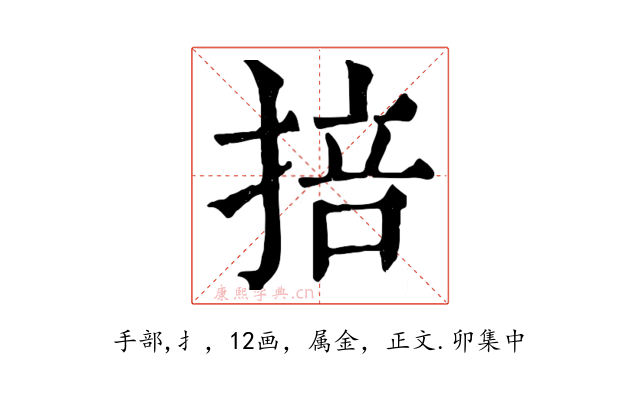 掊