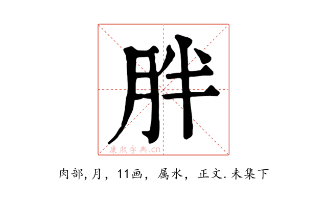 胖