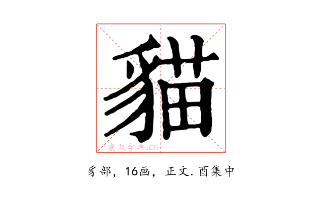 貓