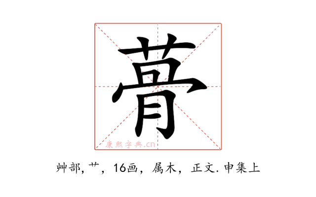 蓇