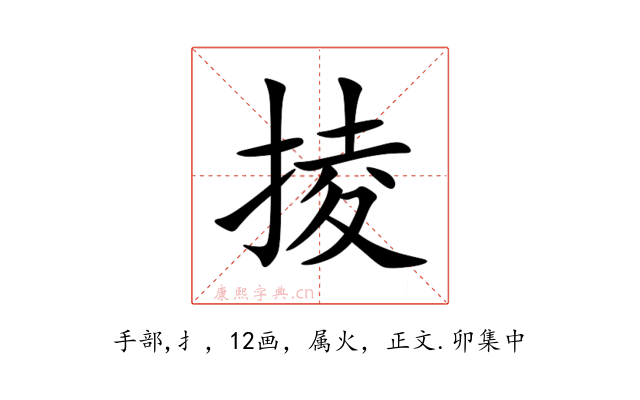 掕