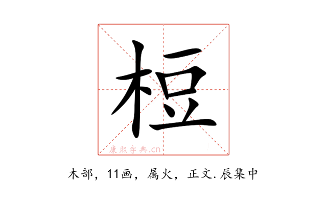 梪
