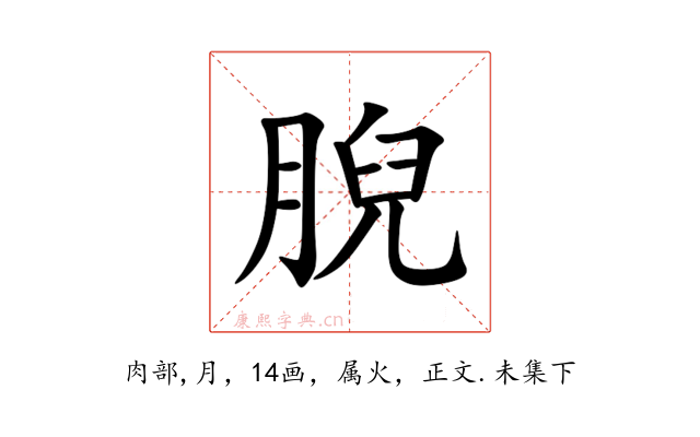 腉