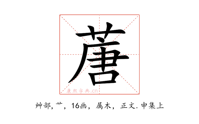 蓎
