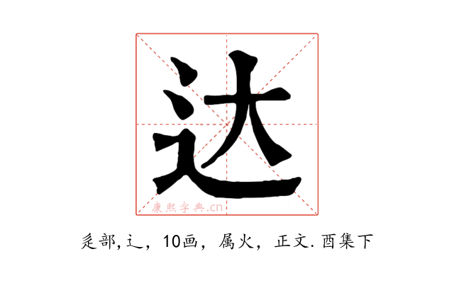 达
