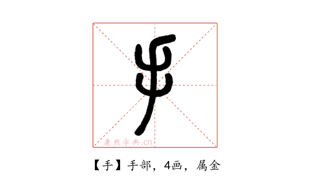 手