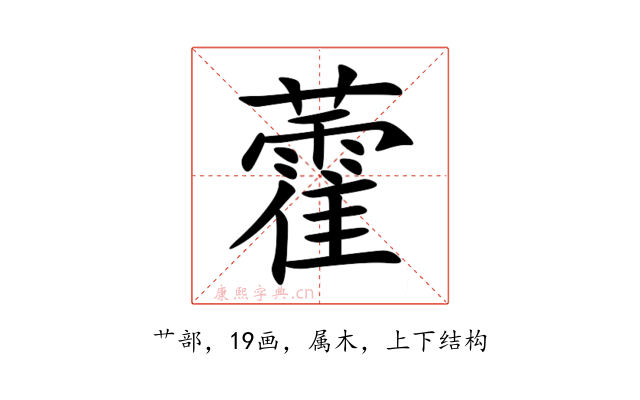 藿