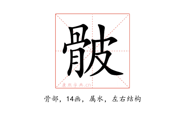 骳