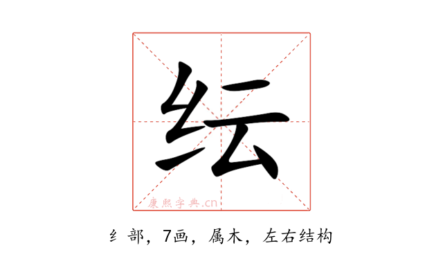 纭