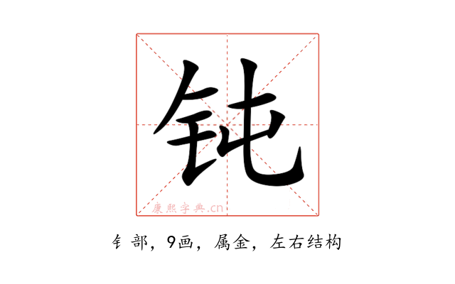 钝