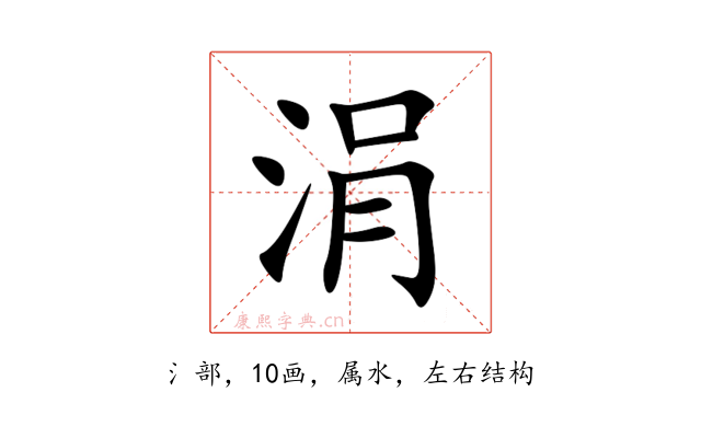 涓