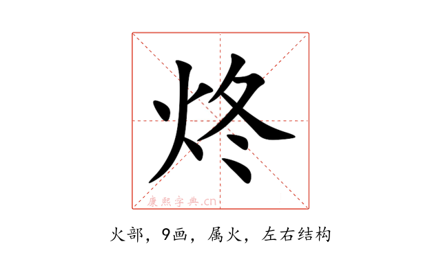 炵