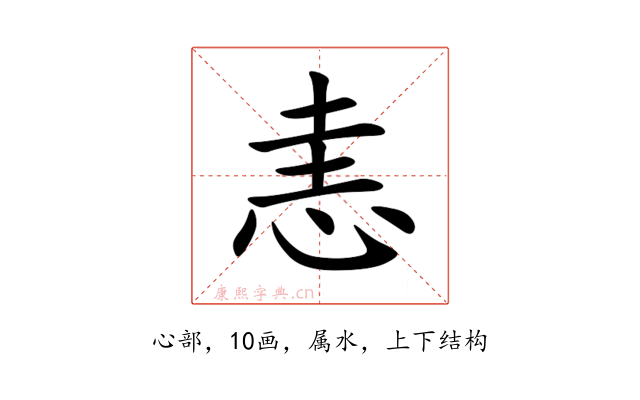 恚