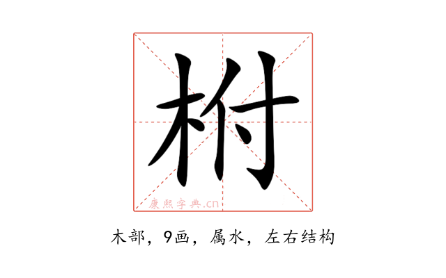 柎