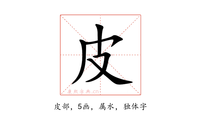 皮