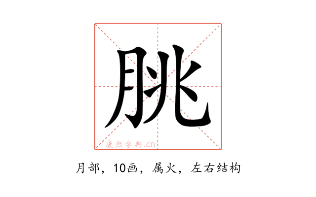 朓