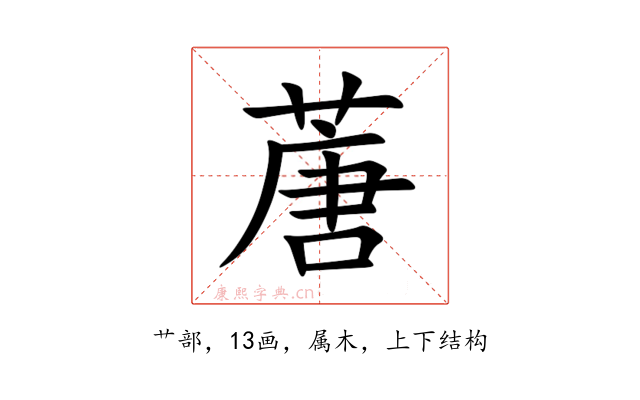 蓎