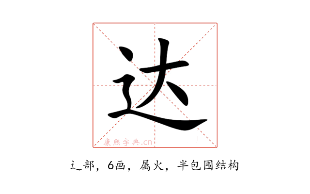 达