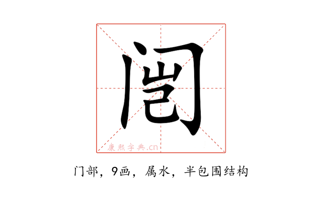 闿