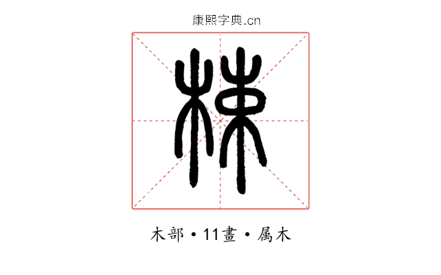 梀