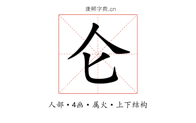 仑 仑