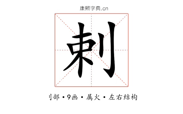 剌 剌