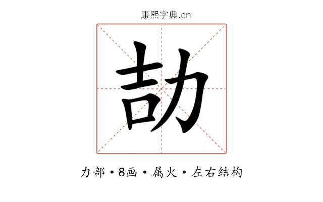 劼 劼