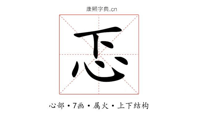 忑 忑