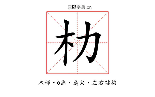 朸 朸