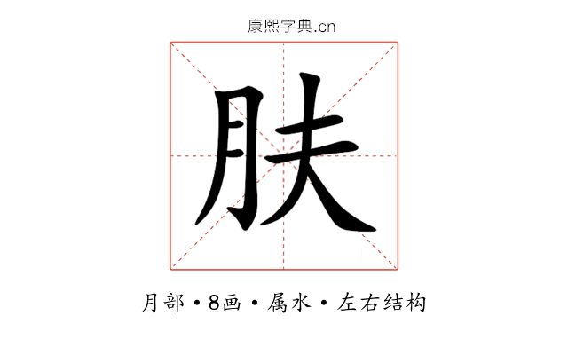 肤 肤