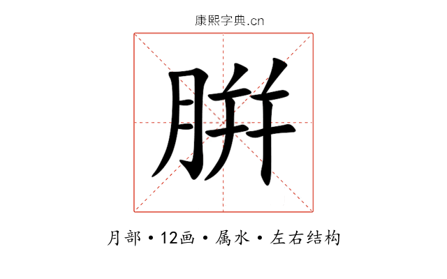腁 腁