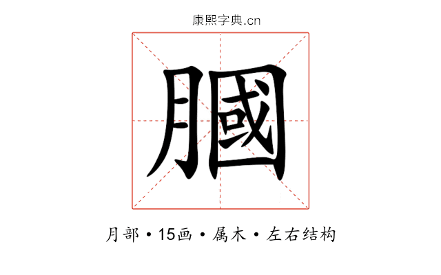 膕 膕