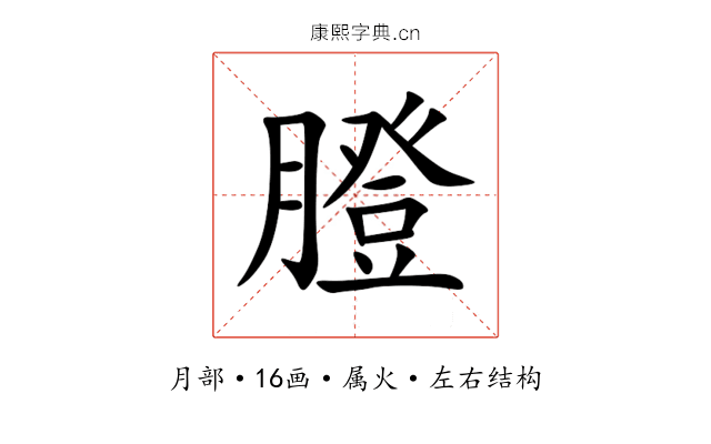 膯 膯