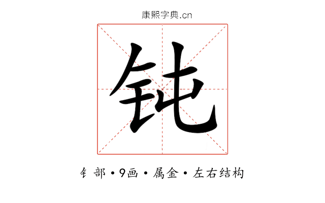 钝 钝
