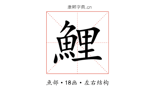 鯉 鯉